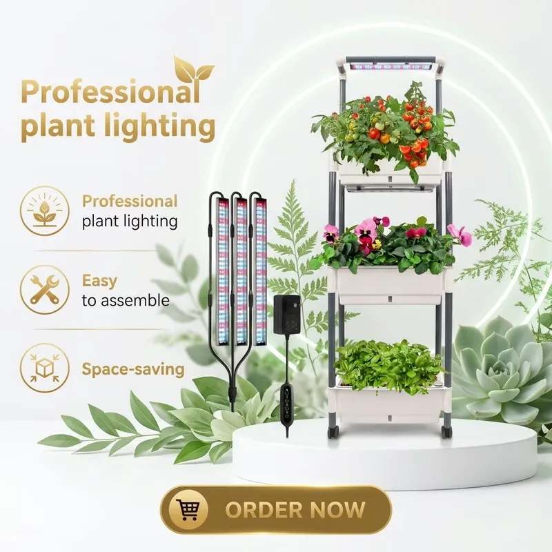 Urban Farming Hydroponics - Professionele slimme app-gestuurde binnenplantenkit - WiFi-beheerd
